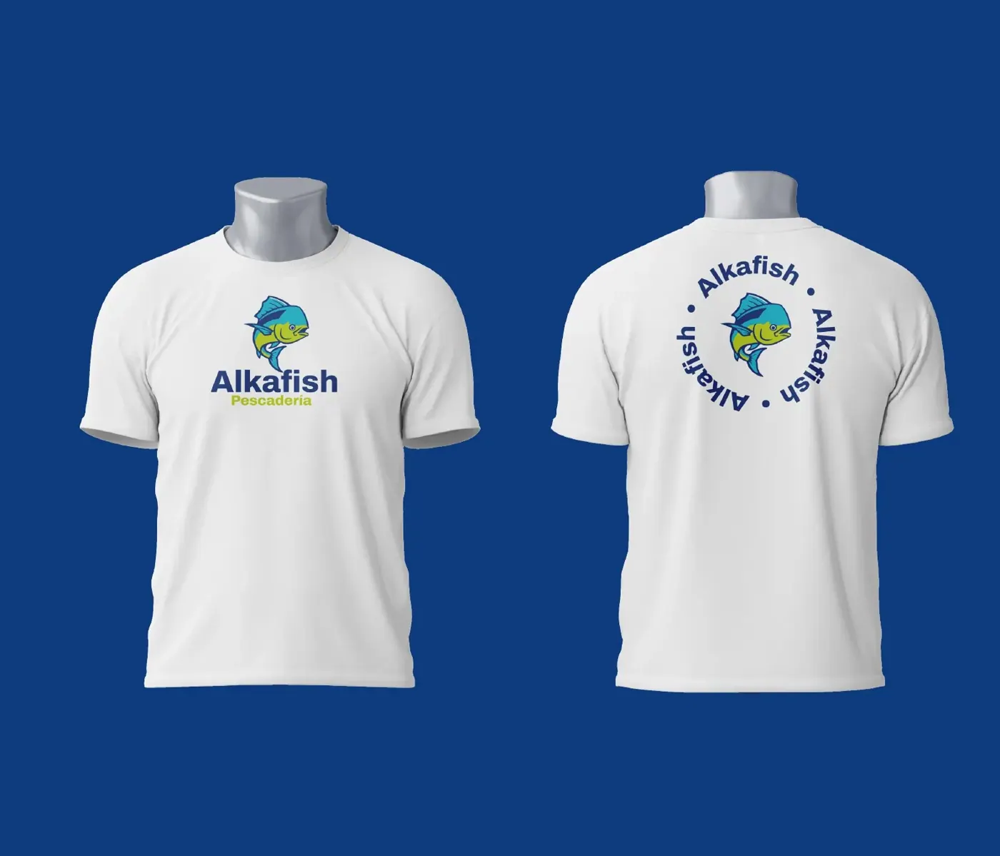 Alcafish · aplicación de marca 1