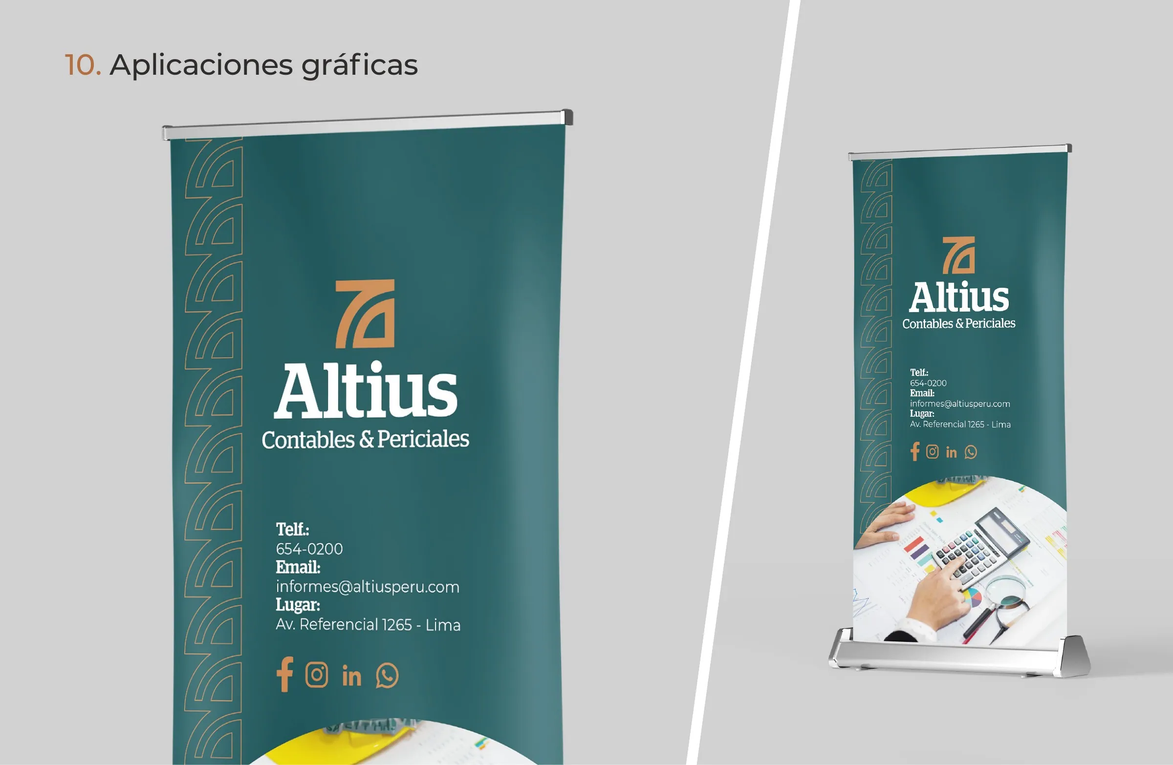 Altius · brand application 1