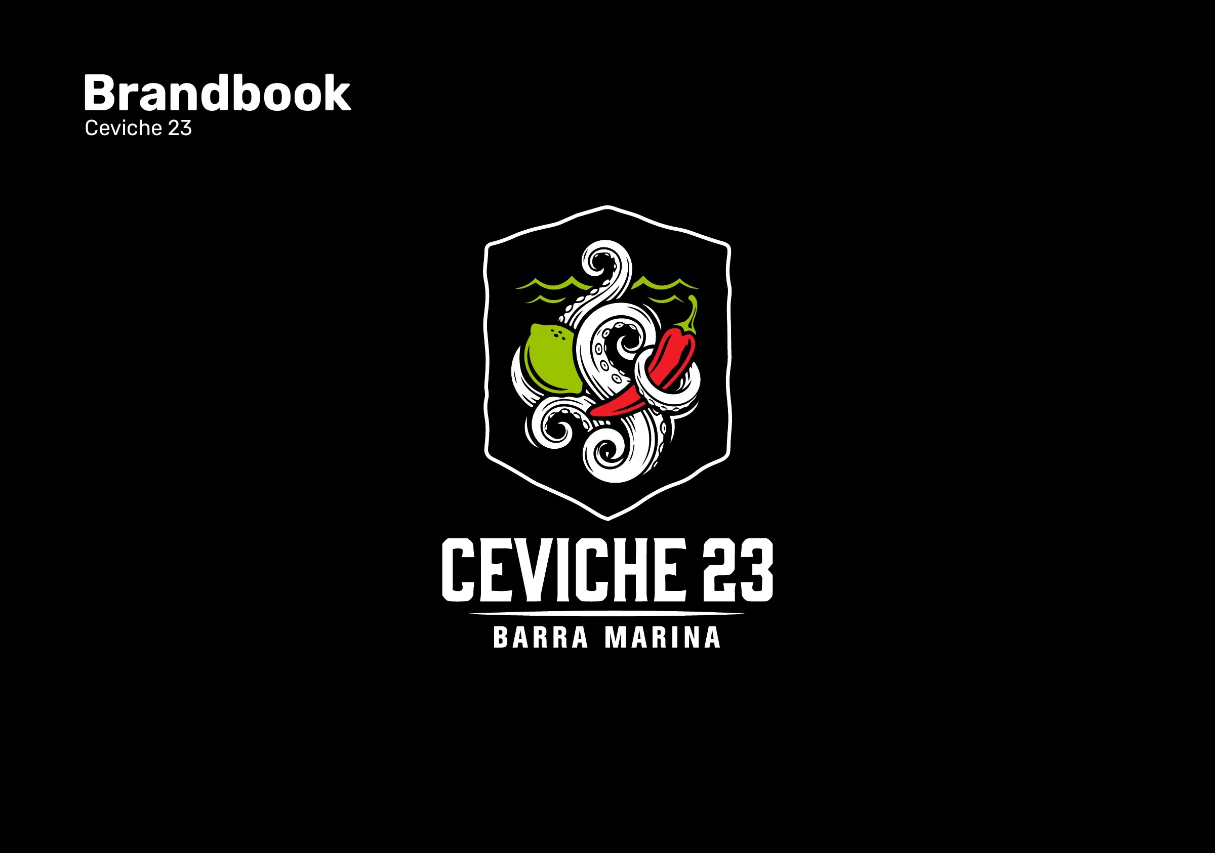 Ceviche 23 · brand application 1