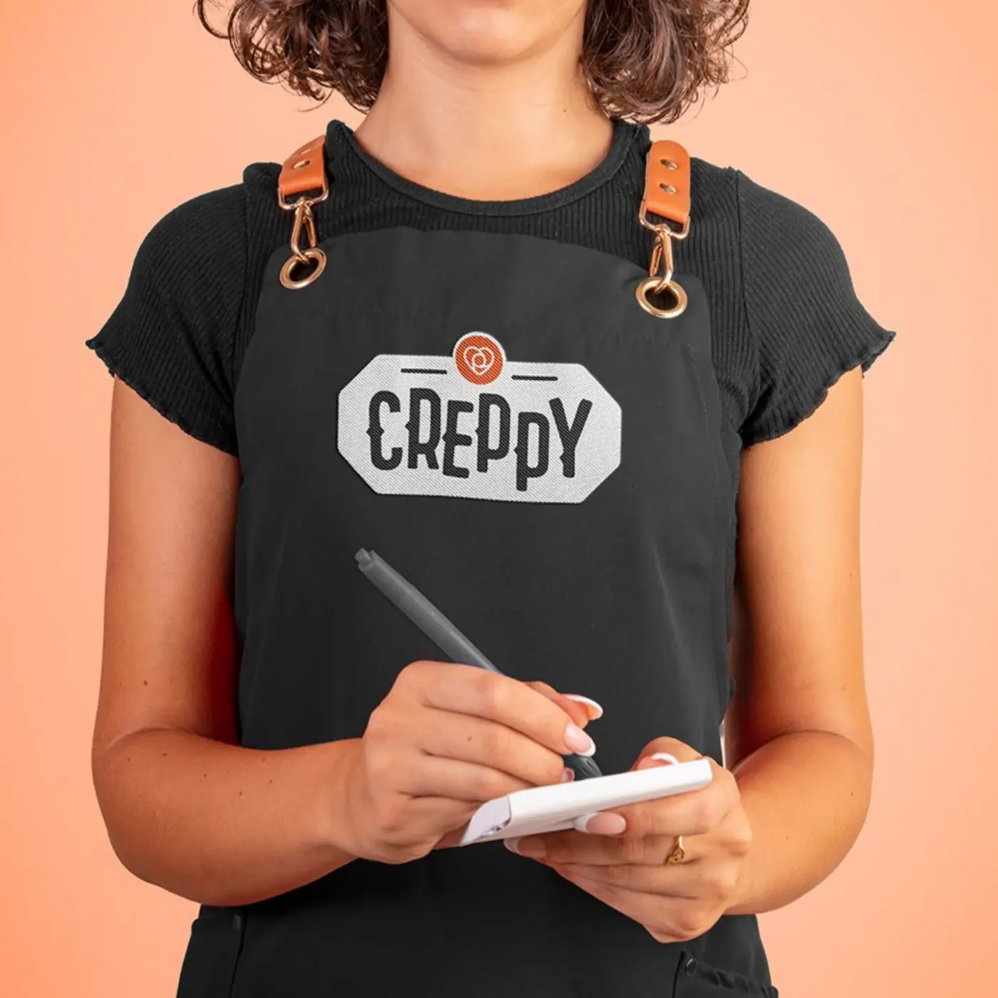 Creppy · brand application 2