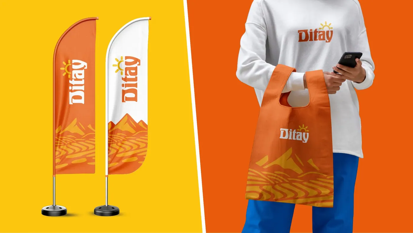 Ditay · brand application 2