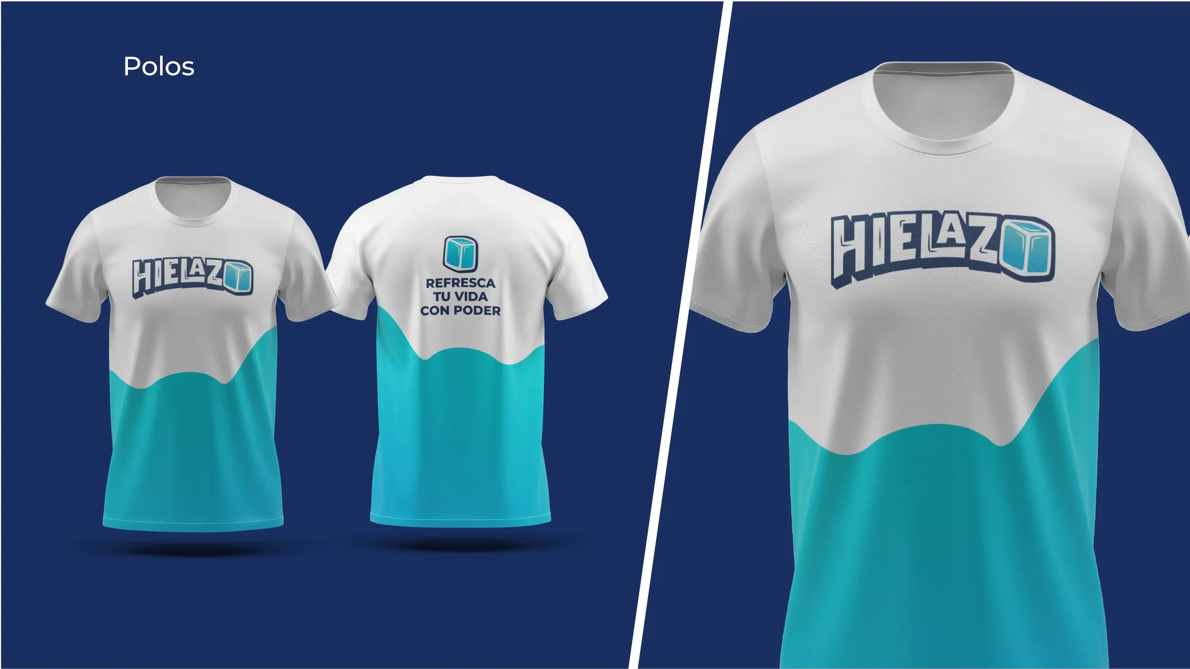 Hielazo · brand application 1