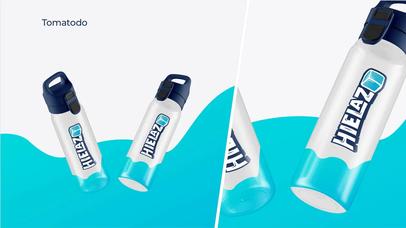 Hielazo · brand application 2