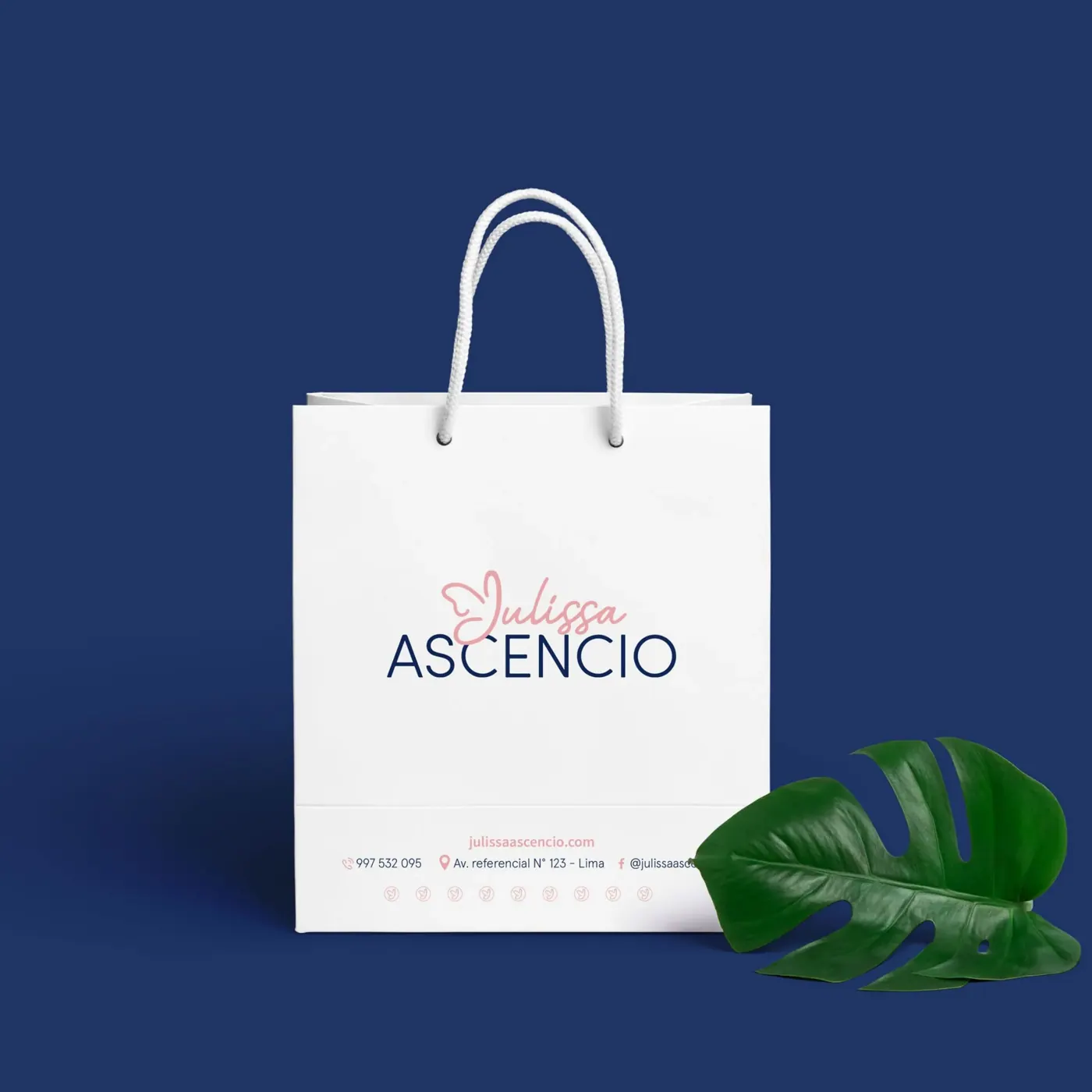 Julissa Ascencio · aplicación de marca 2