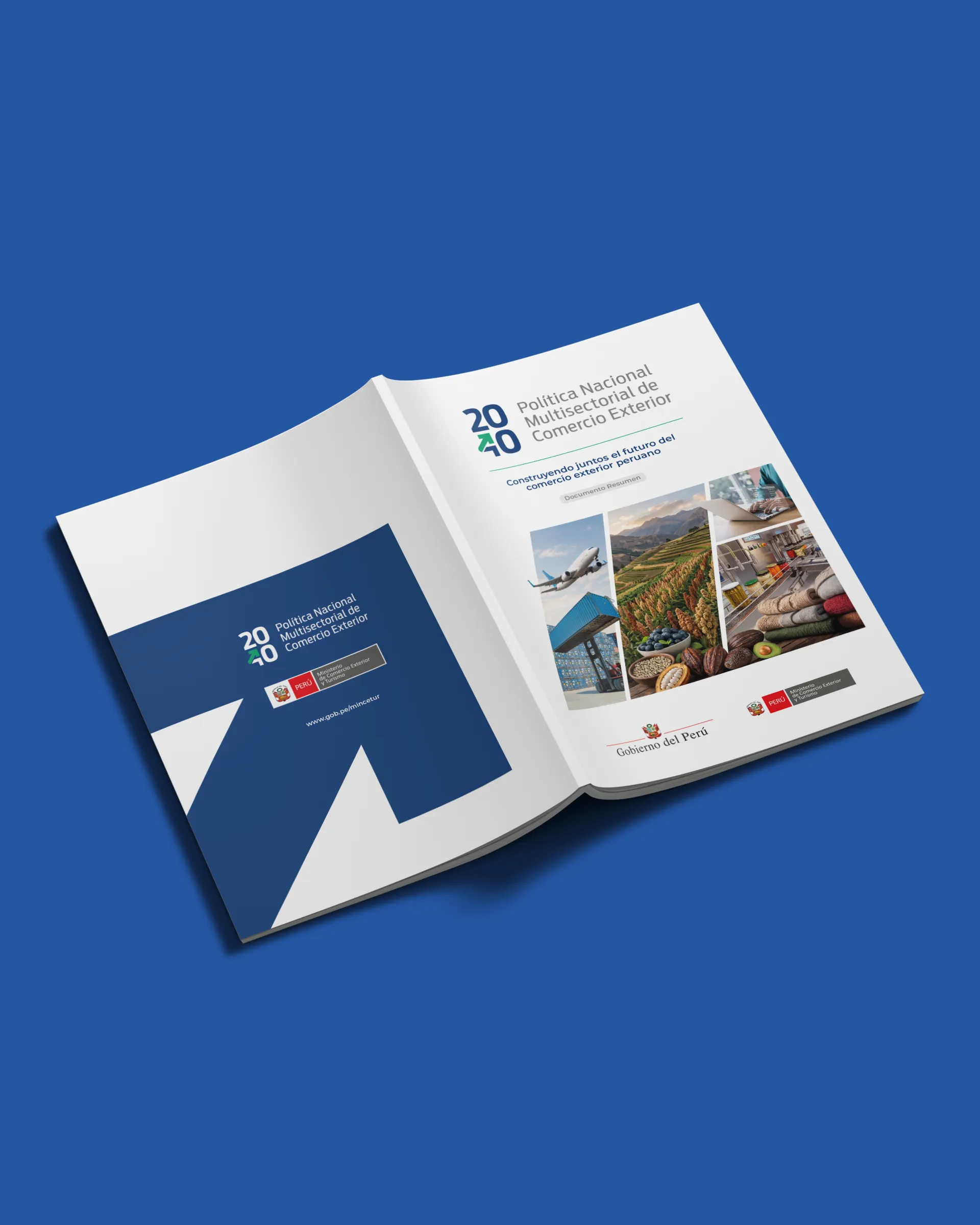 Mincetur · brand application 4
