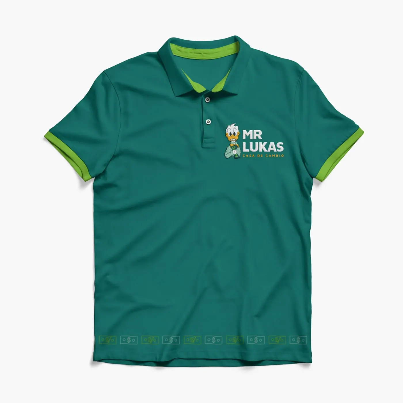 Mr Lukas · aplicación de marca 2