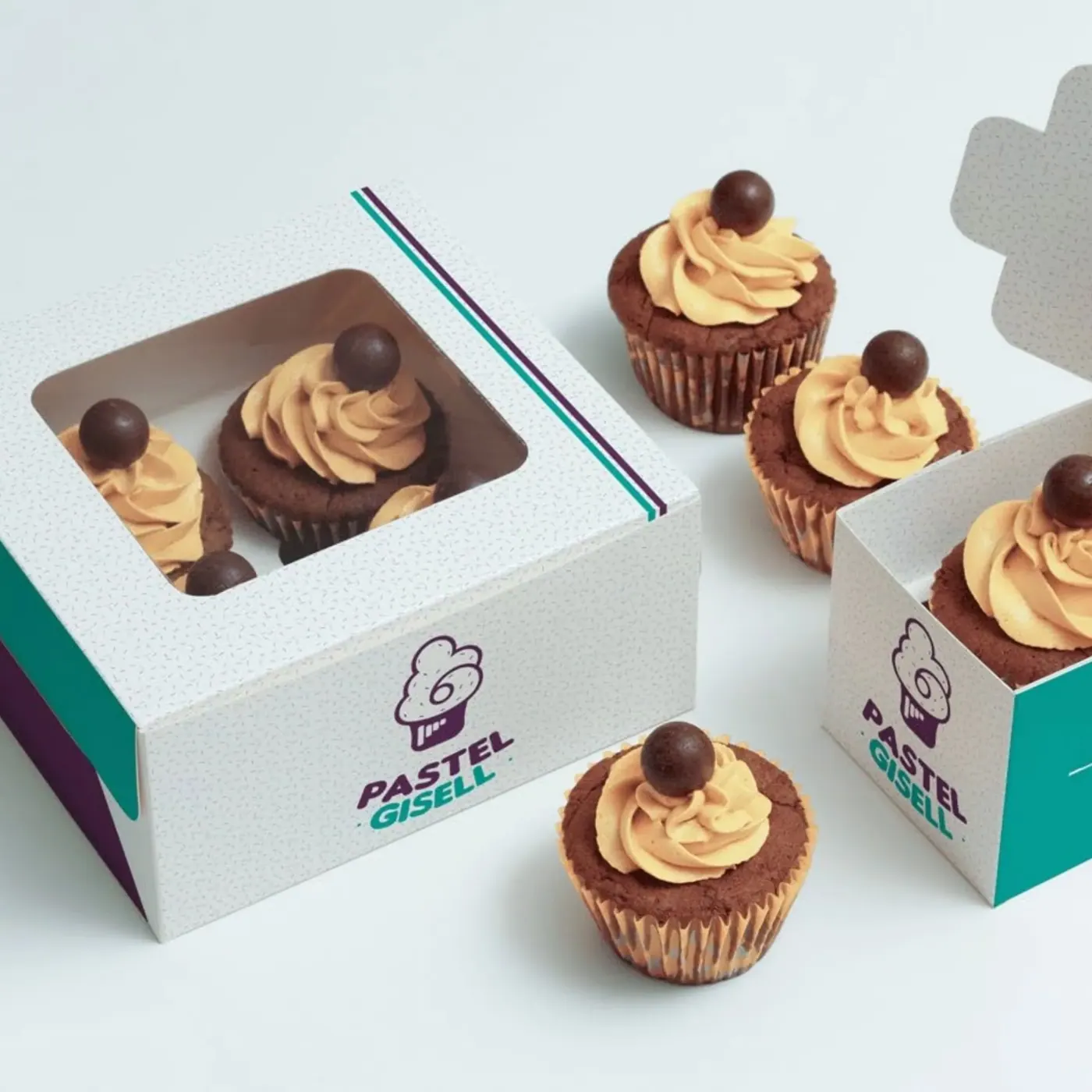 Pastel Gisell: Branding, Packaging