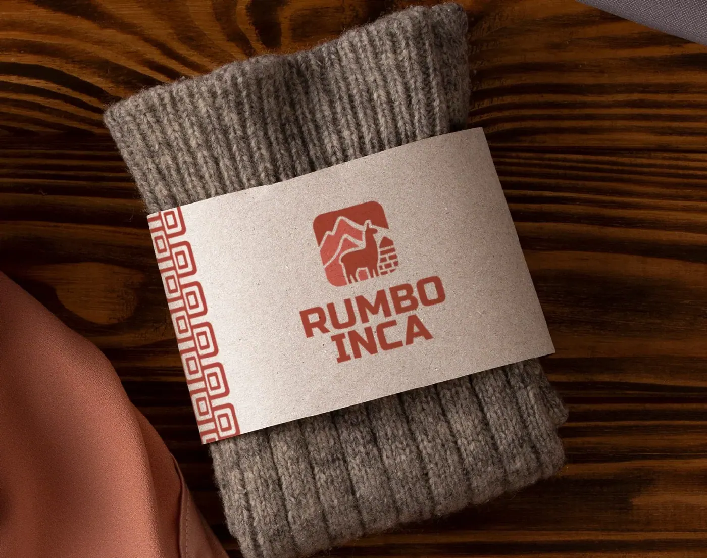 Rumbo Inca · brand application 1