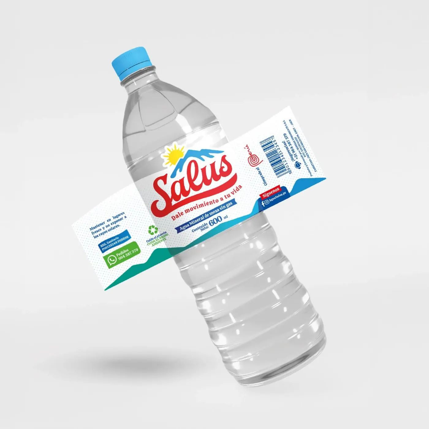 Salus · aplicación de marca 2