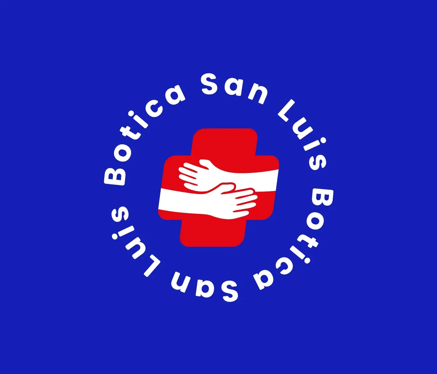 Botica San Luis · aplicación de marca 2