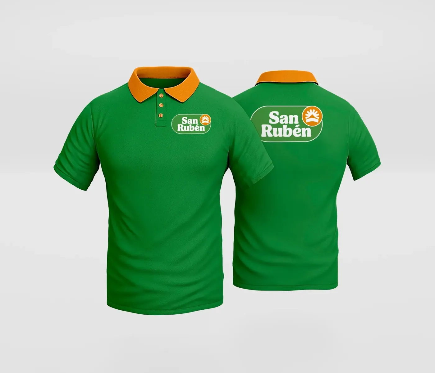San Rubén · aplicación de marca 3