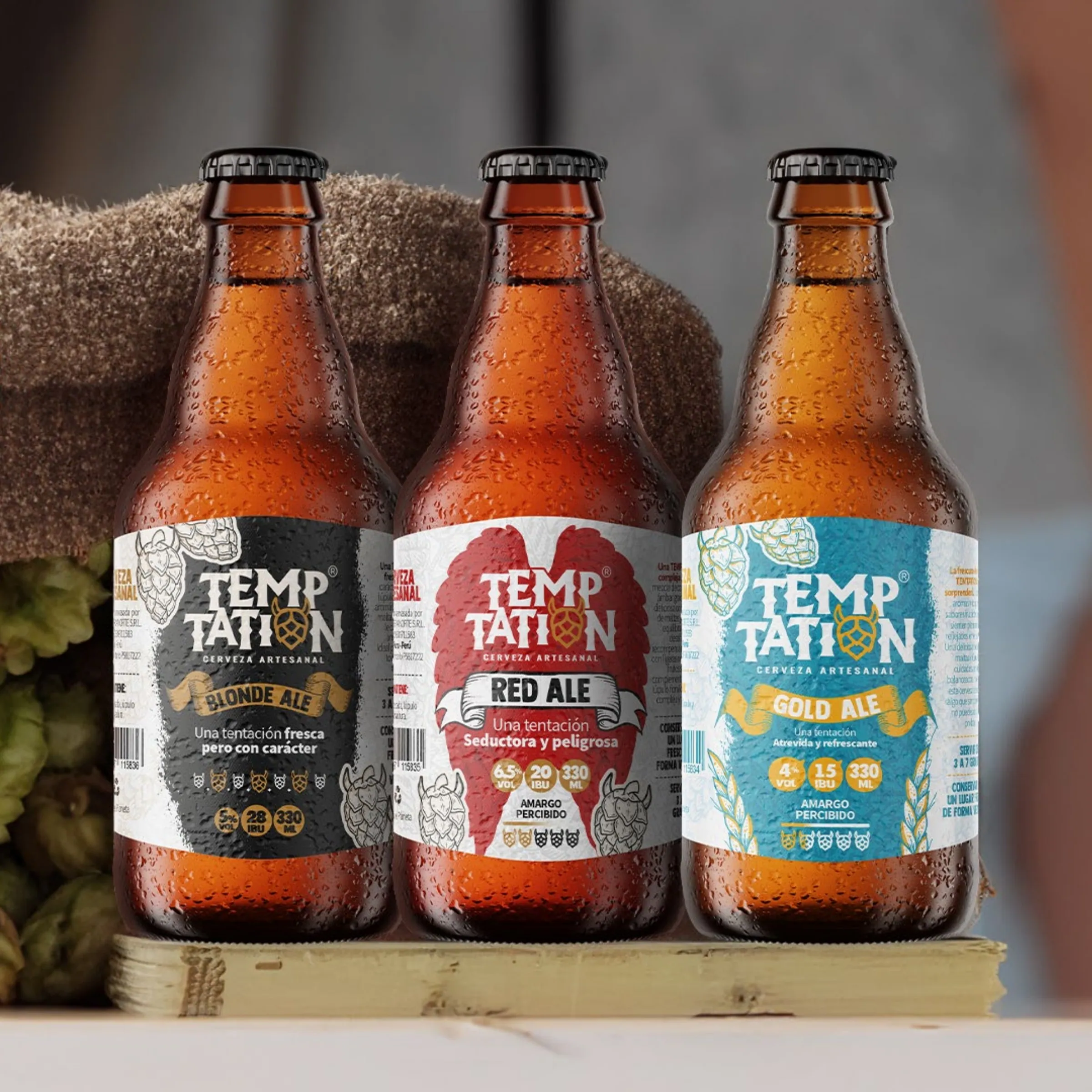 Temptation · brand application 3
